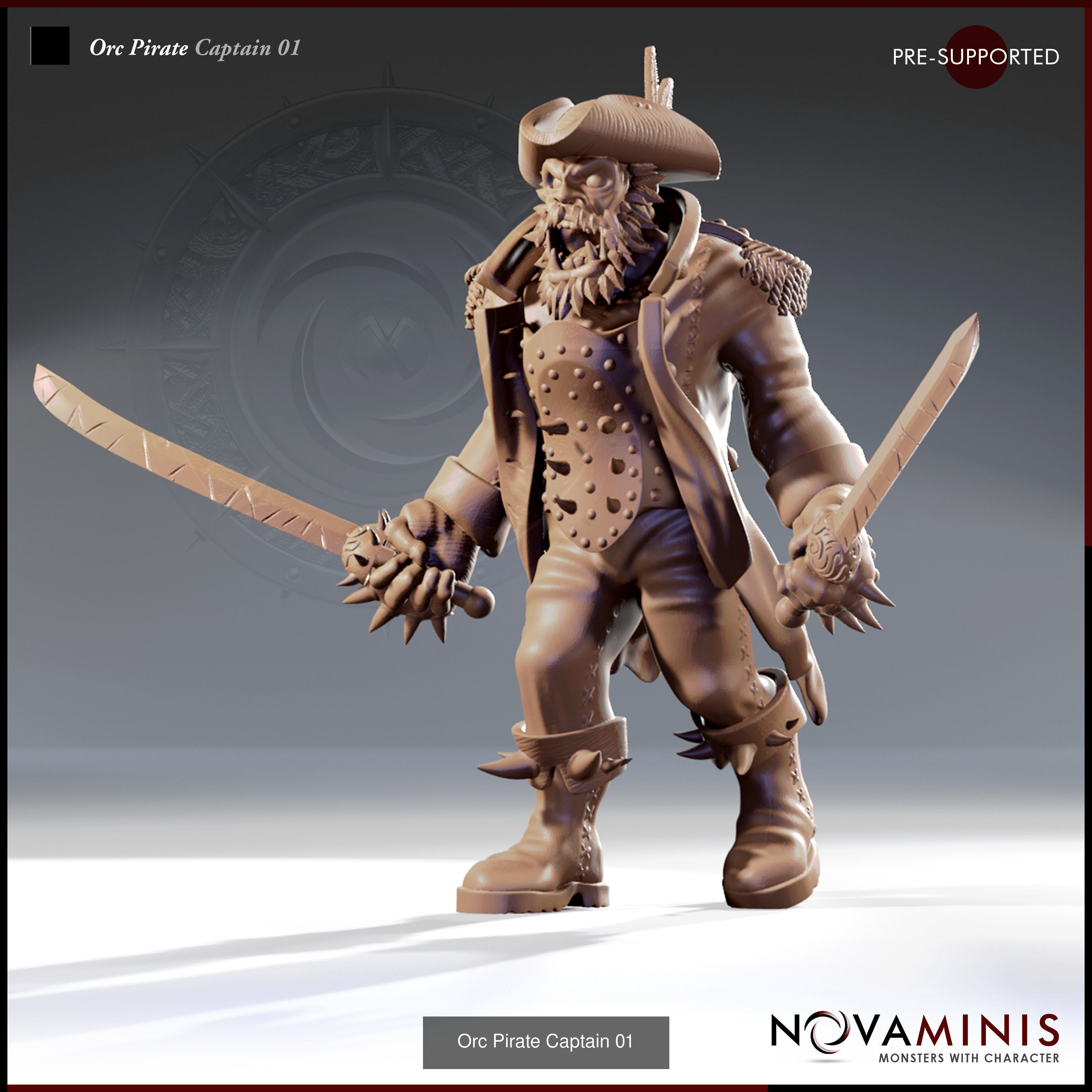 Orc Pirates - The Blue Expanse 3D Model Collection_22