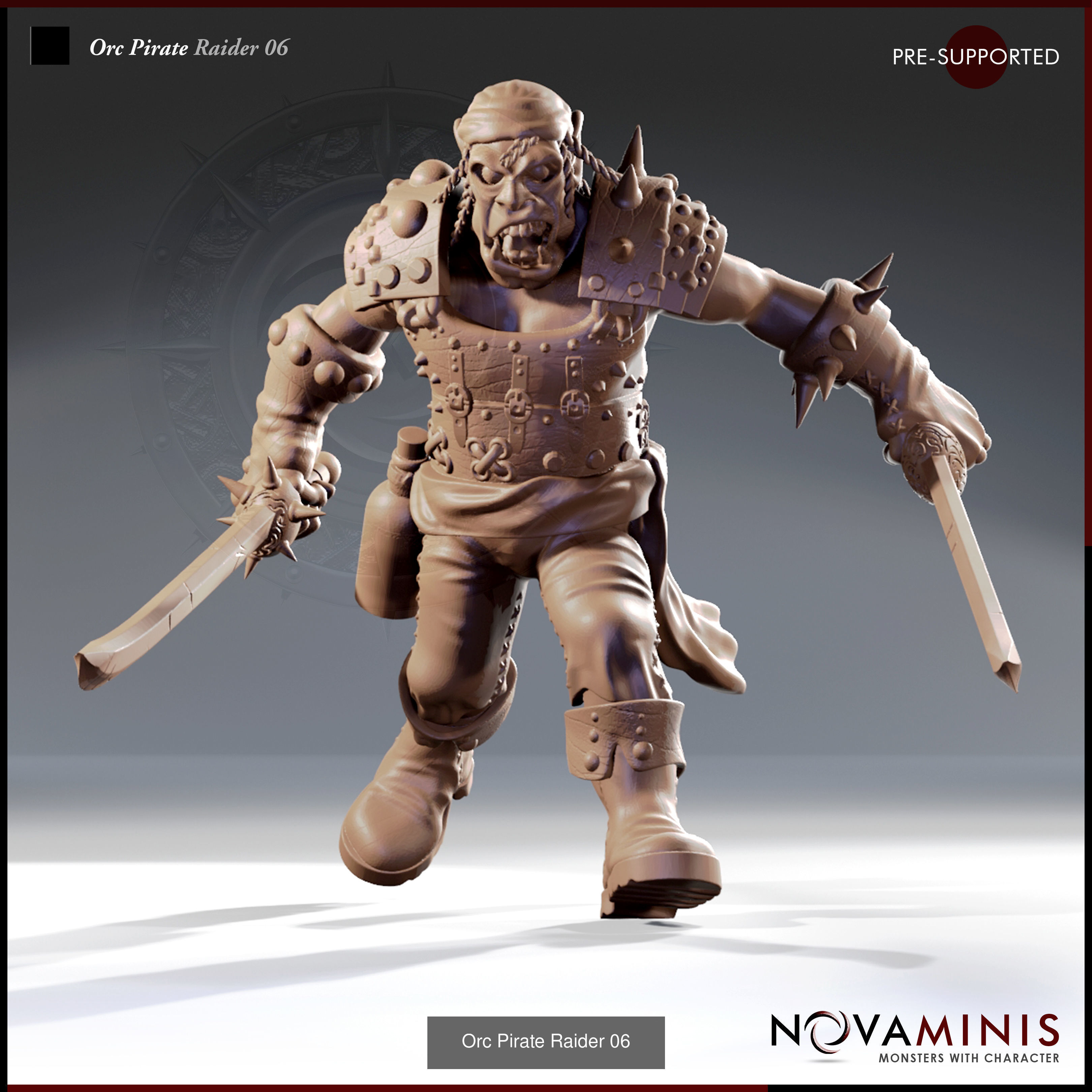 Orc Pirates - The Blue Expanse 3D Model Collection_28