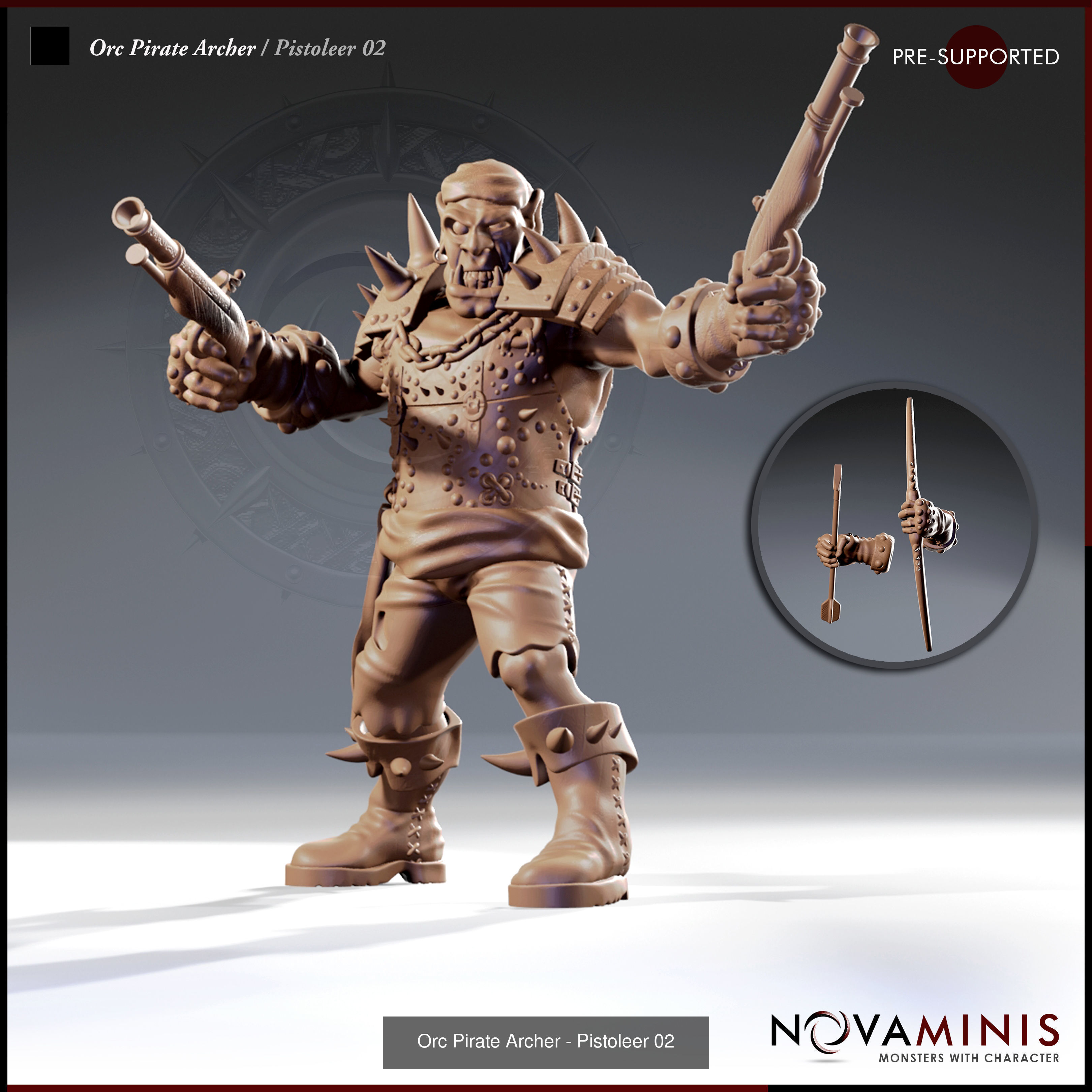 Orc Pirates - The Blue Expanse 3D Model Collection_20