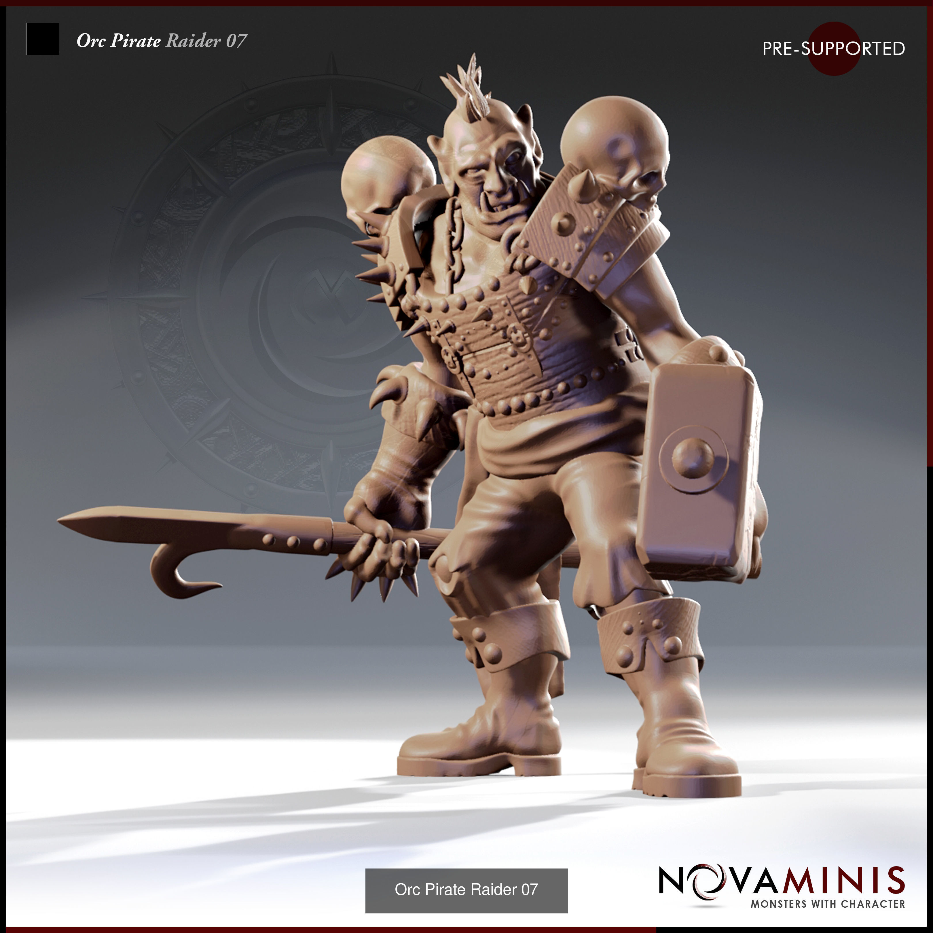 Orc Pirates - The Blue Expanse 3D Model Collection_29