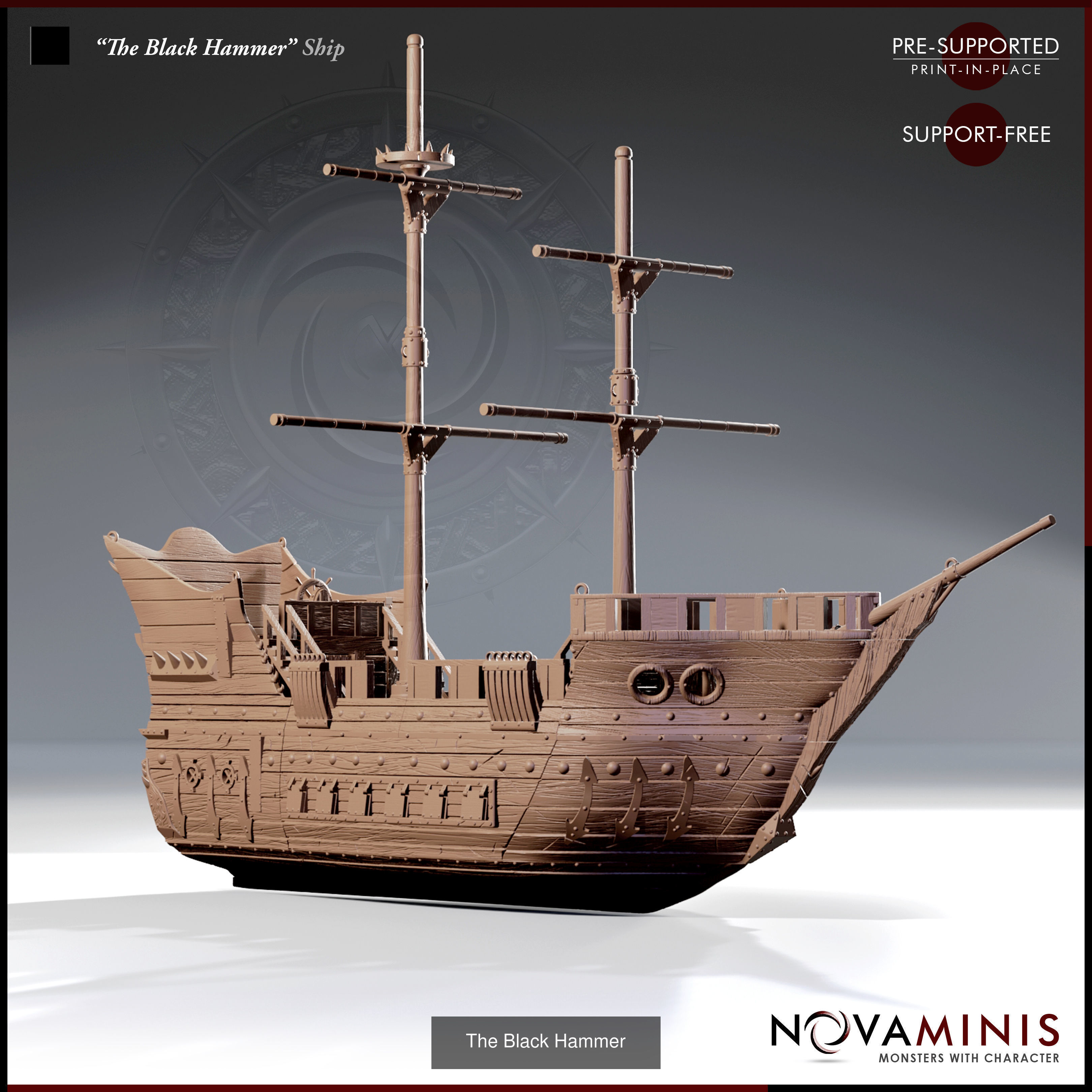 Orc Pirates - The Blue Expanse 3D Model Collection_17