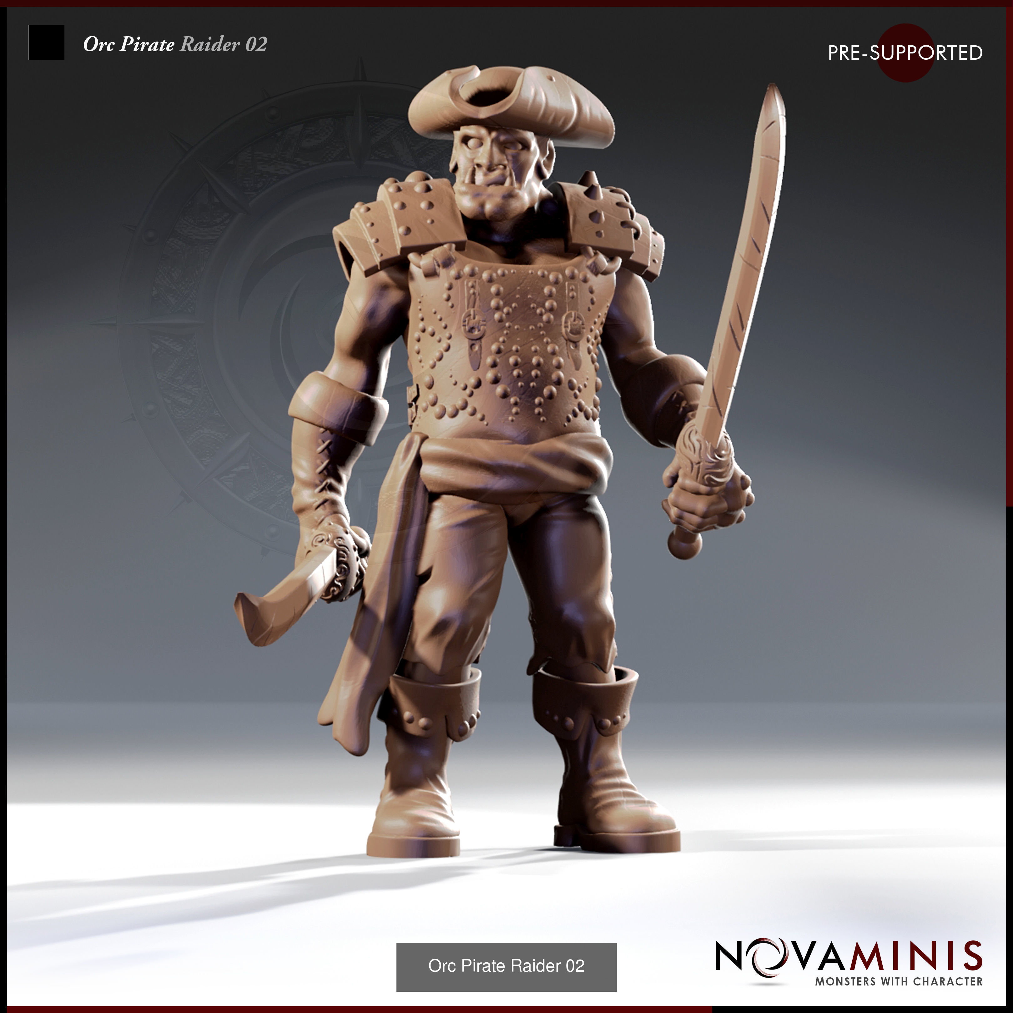Orc Pirates - The Blue Expanse 3D Model Collection_24