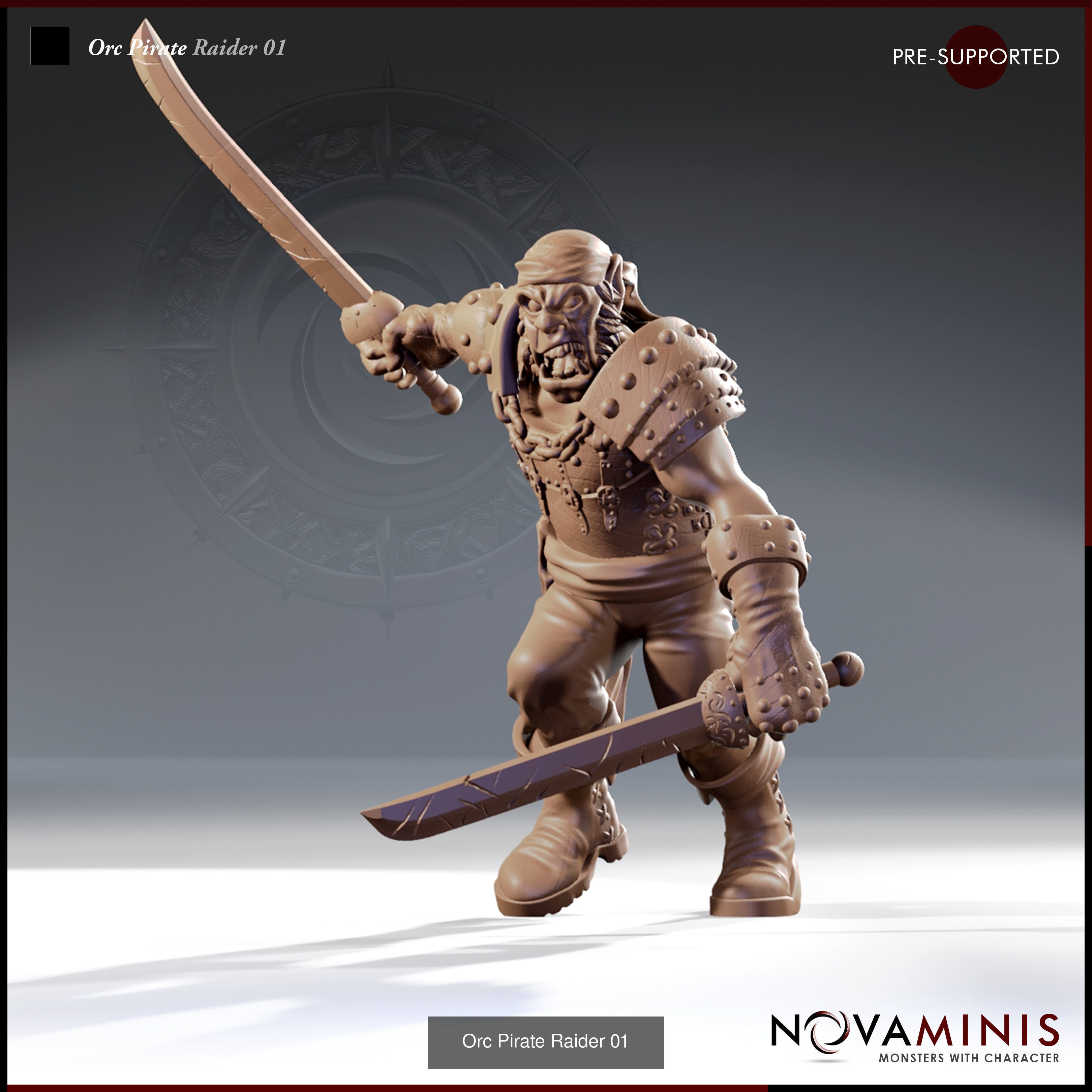 Orc Pirates - The Blue Expanse 3D Model Collection_23