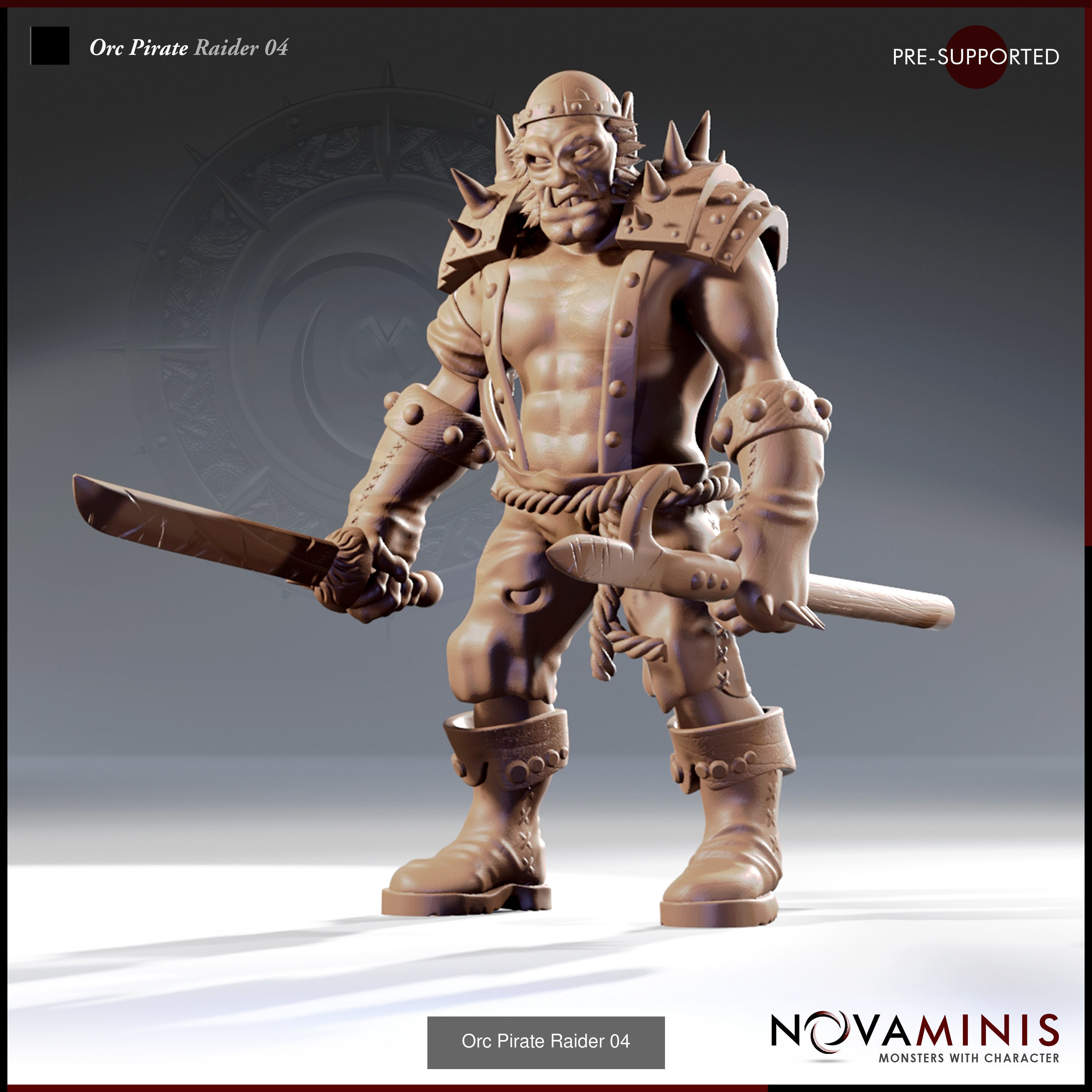 Orc Pirates - The Blue Expanse 3D Model Collection_26