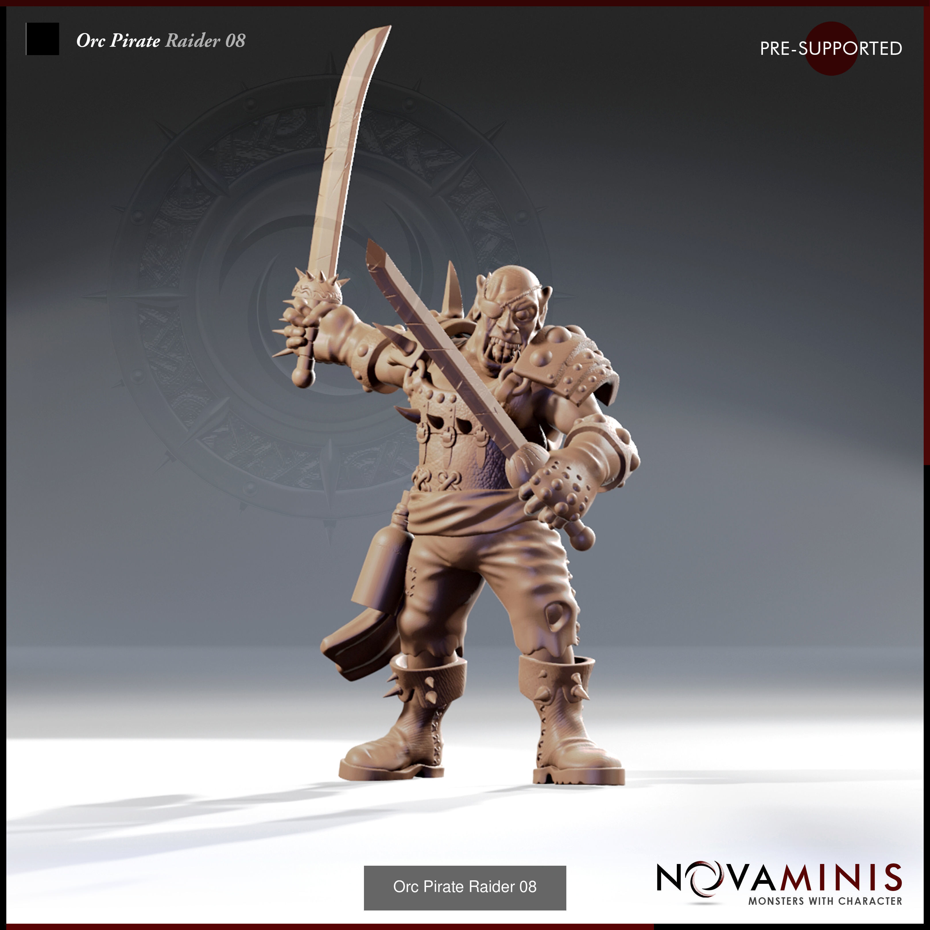 Orc Pirates - The Blue Expanse 3D Model Collection_30