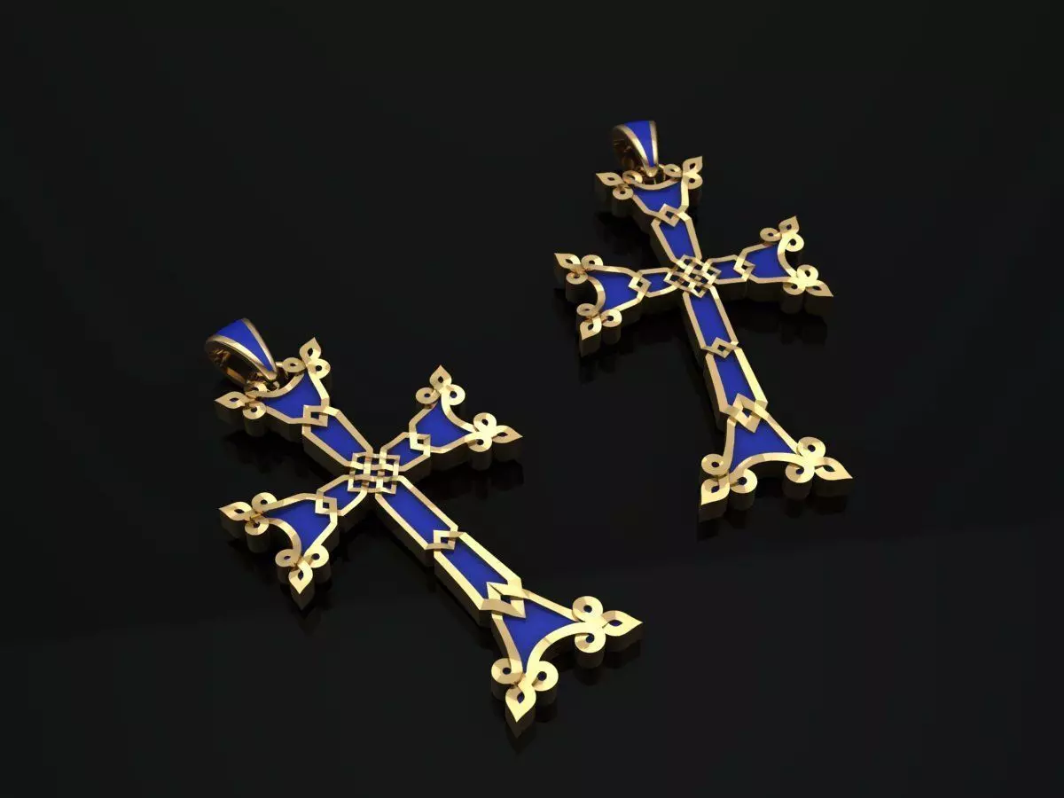 Armenian Cross 3D print model