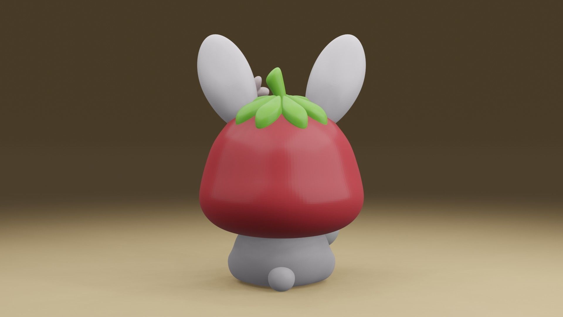 rabbit ice cream 3D print model_11