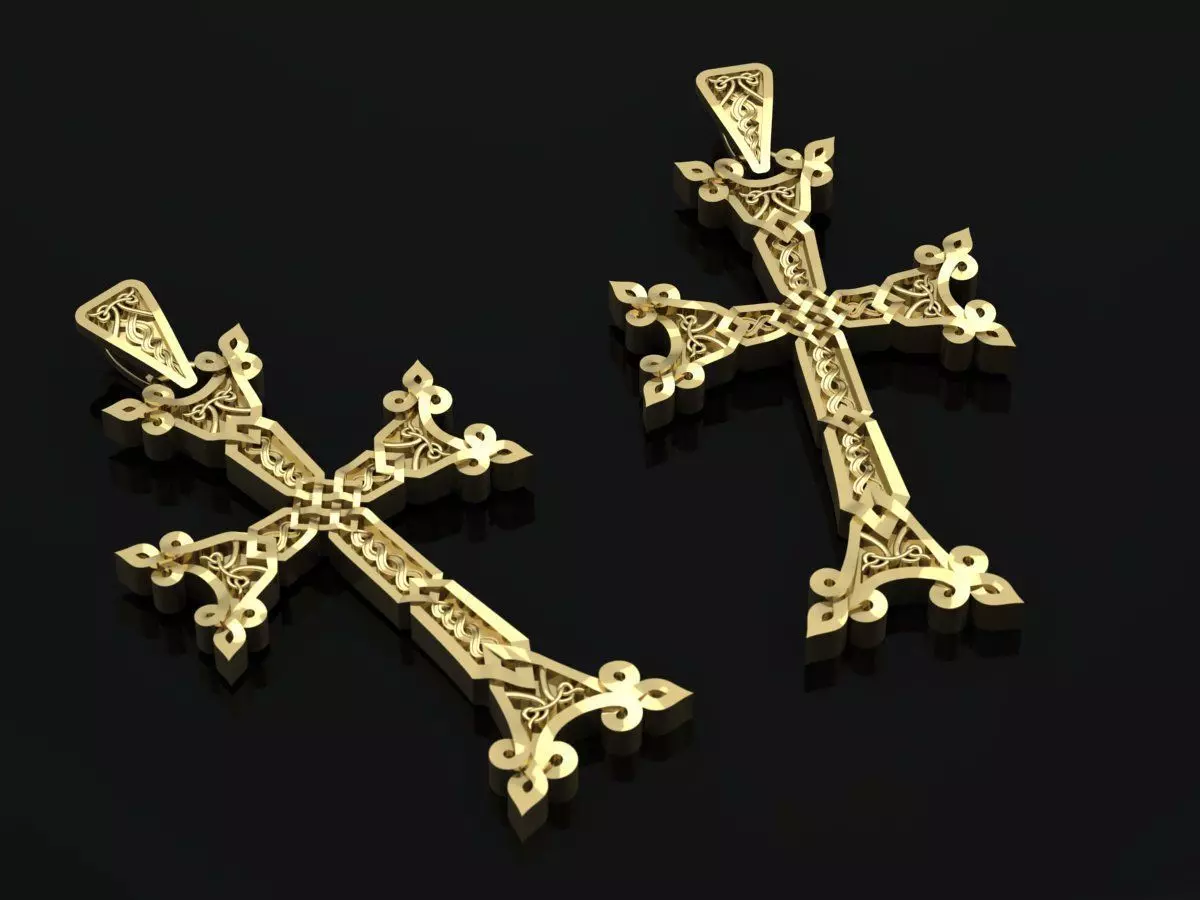 Armenian Cross 3D print model