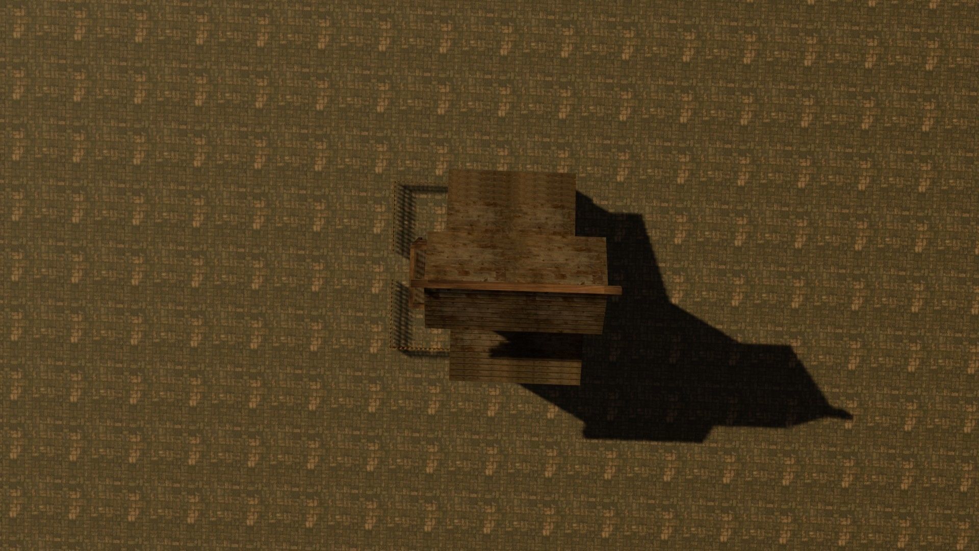 Medieval house eleven 9 Low-poly 3D model_14