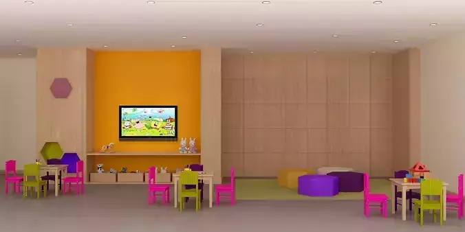 Nursery 3D model