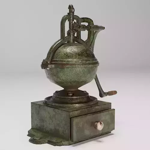 Old coffee grinder