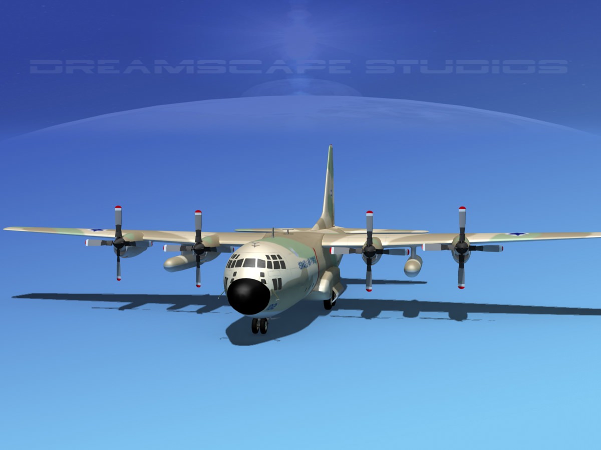 Lockheed C-130 Hercules Israeli Air Force 3D model_2