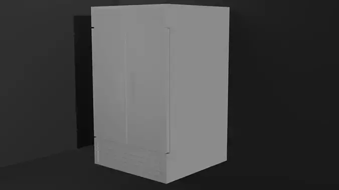 Free Refrigerator Double Door Stainless Steel