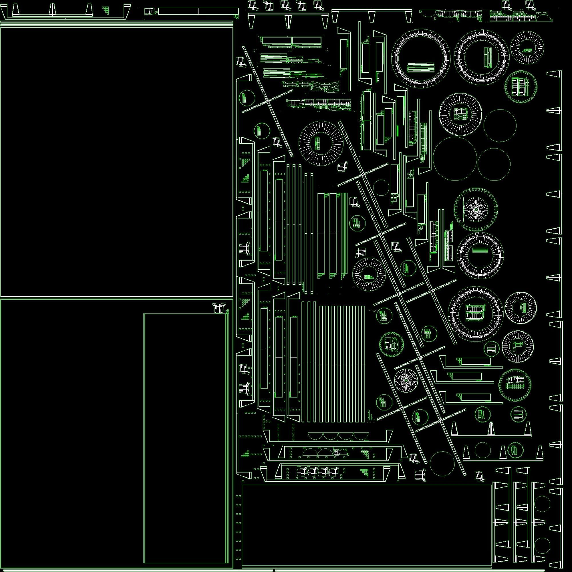 Minimal Modern Black stovetop 3D model_9