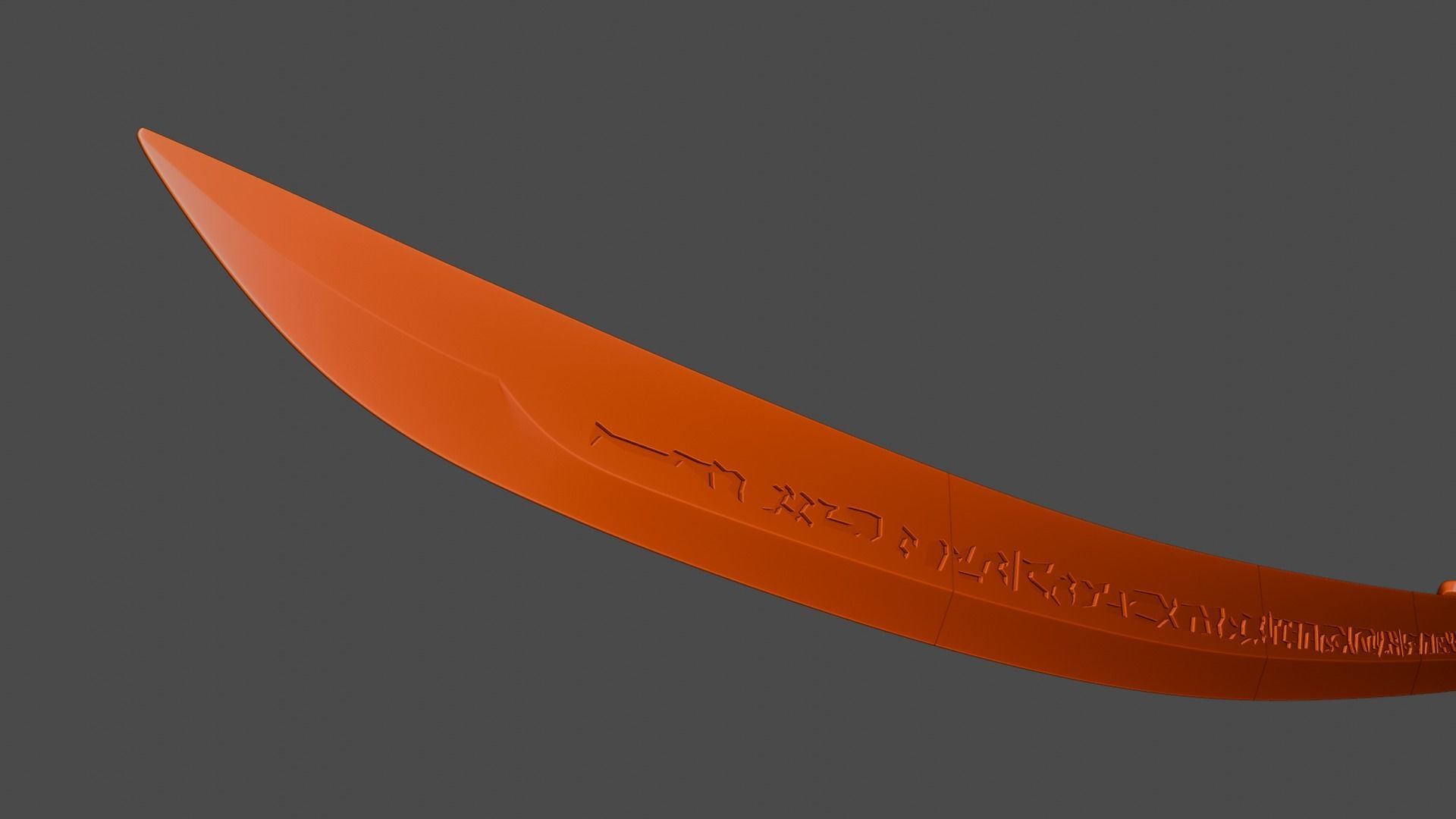 Flame Saber Sword -- Kamen Rider -- 3D Print Ready STL Files 3D print model_10