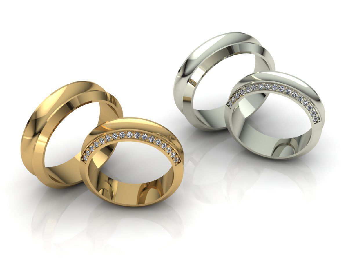 Weeding Ring 3D print model_1