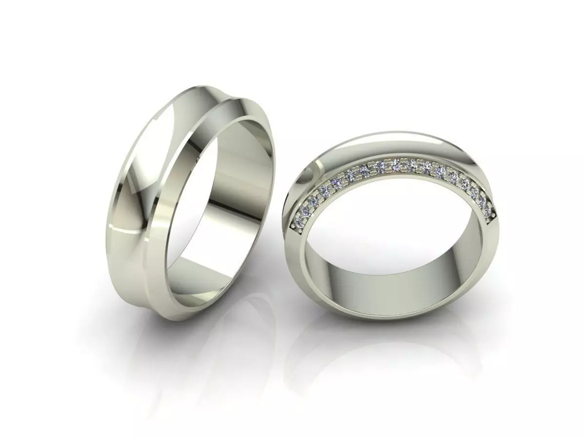 Weeding Ring 3D print model_0