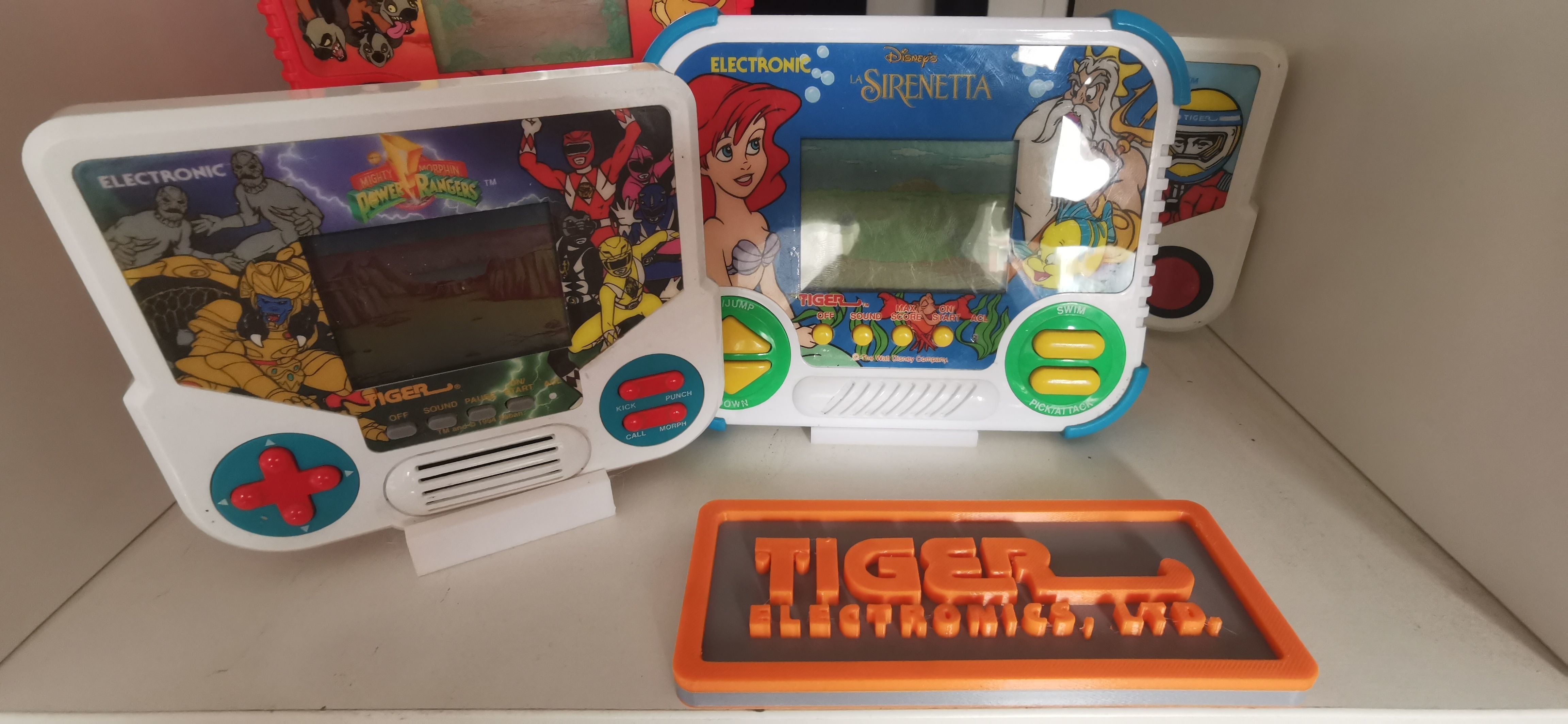 TIGER ELECTRONIC LOGO and STAND 3D print model_2