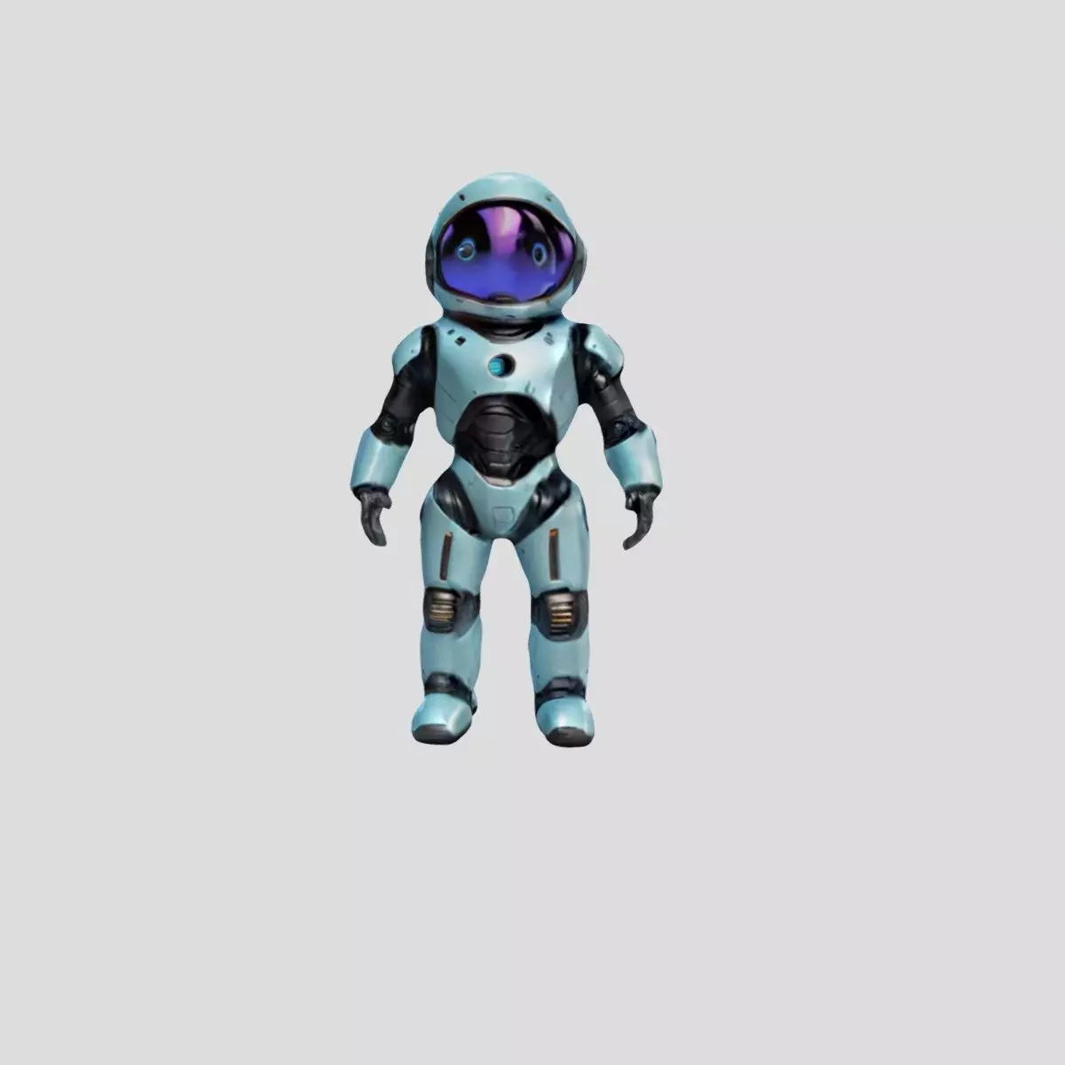 Robot Astronaut 3D model_0