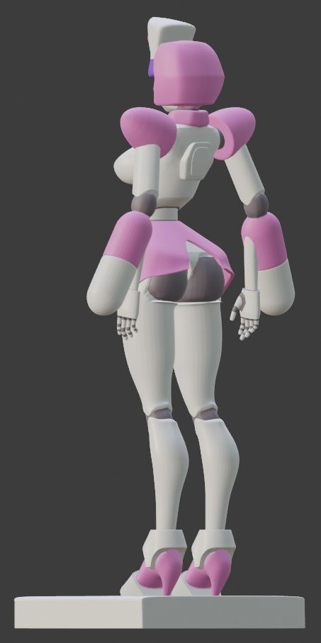 Medabots Neutranurse 3D print model_2