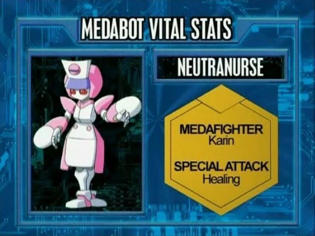 Medabots Neutranurse 3D print model_14