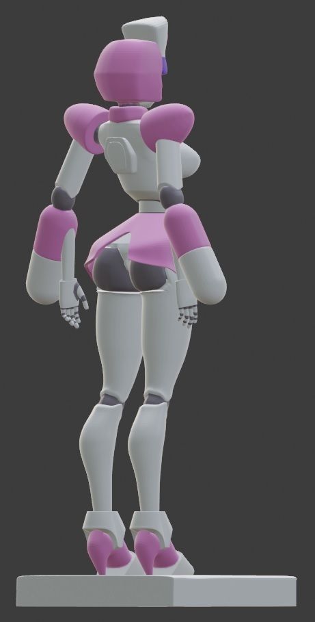 Medabots Neutranurse 3D print model_4