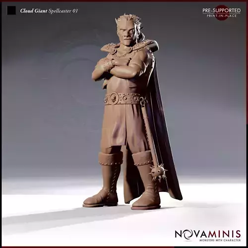 Cloud Giant Spellcaster 01 3D print model