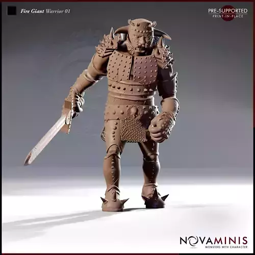 Fire Giant Warrior 02