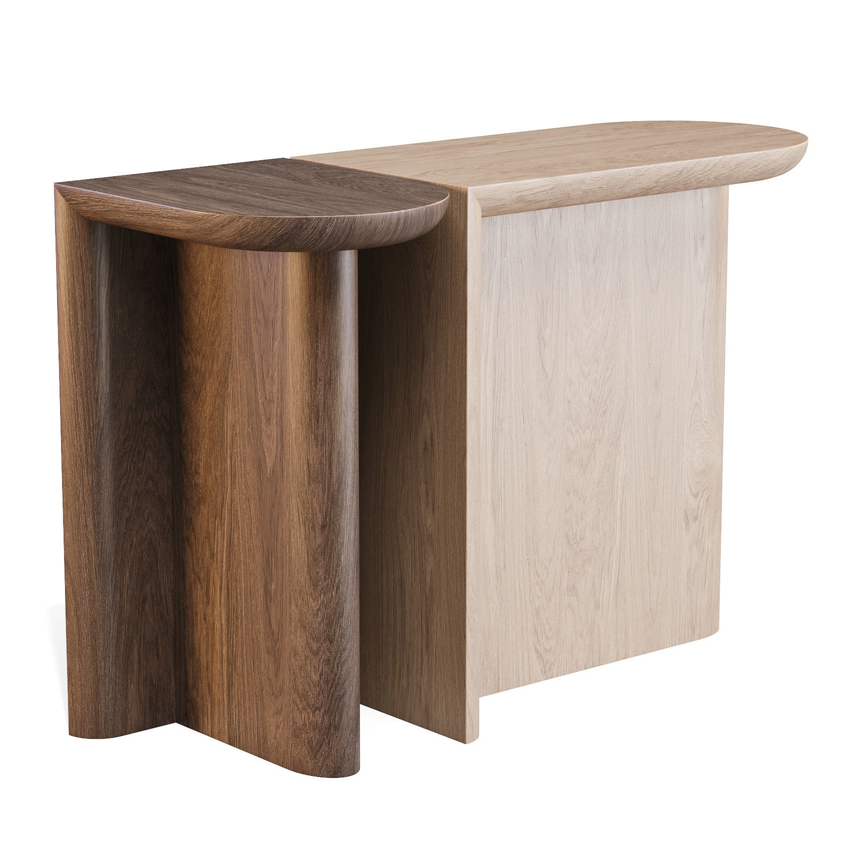 WeWood Re-Form - Console Tables 3D model_3