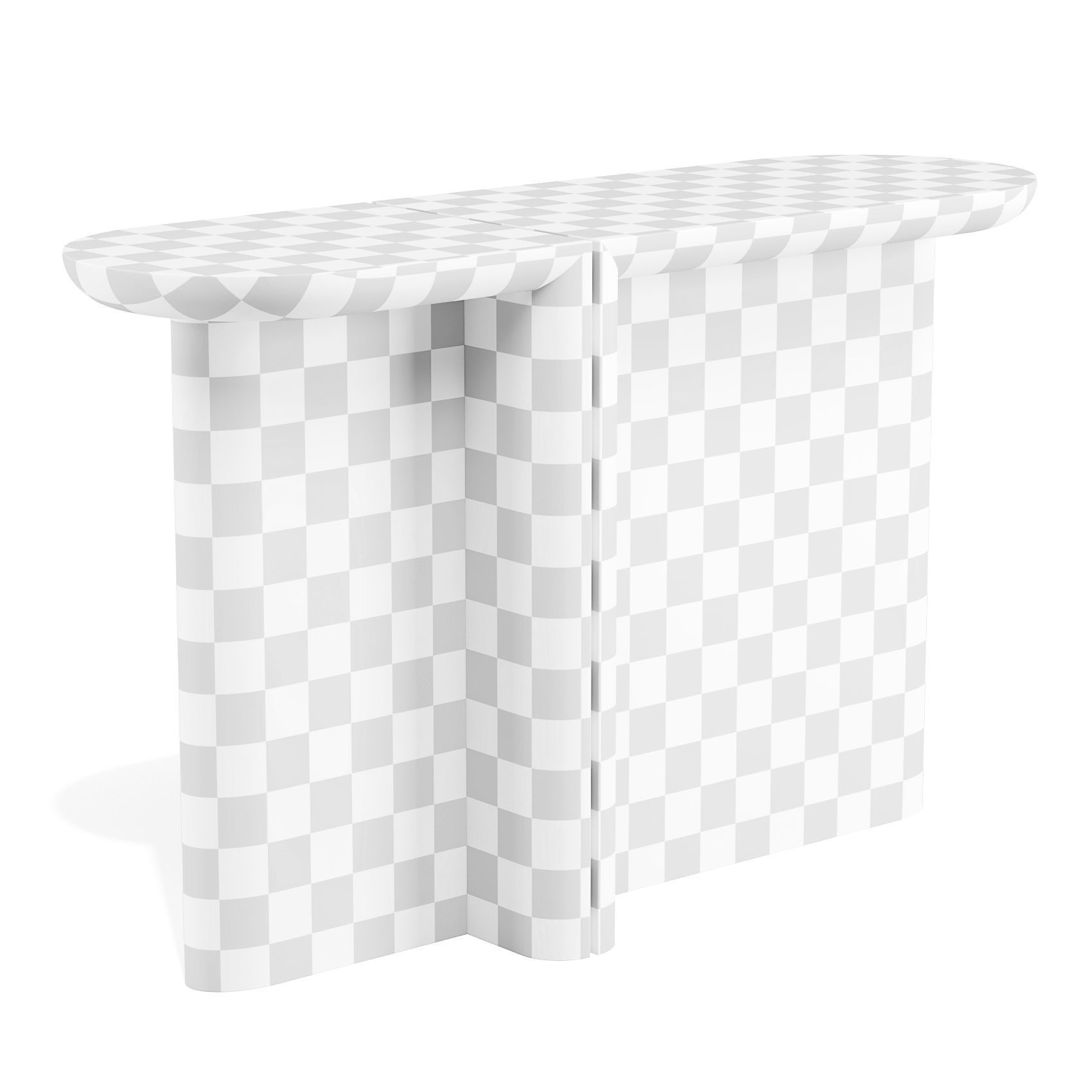 WeWood Re-Form - Console Tables 3D model_5