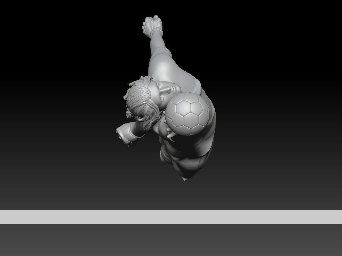 SOCCER GOALKEEPER 1 3D print model_3