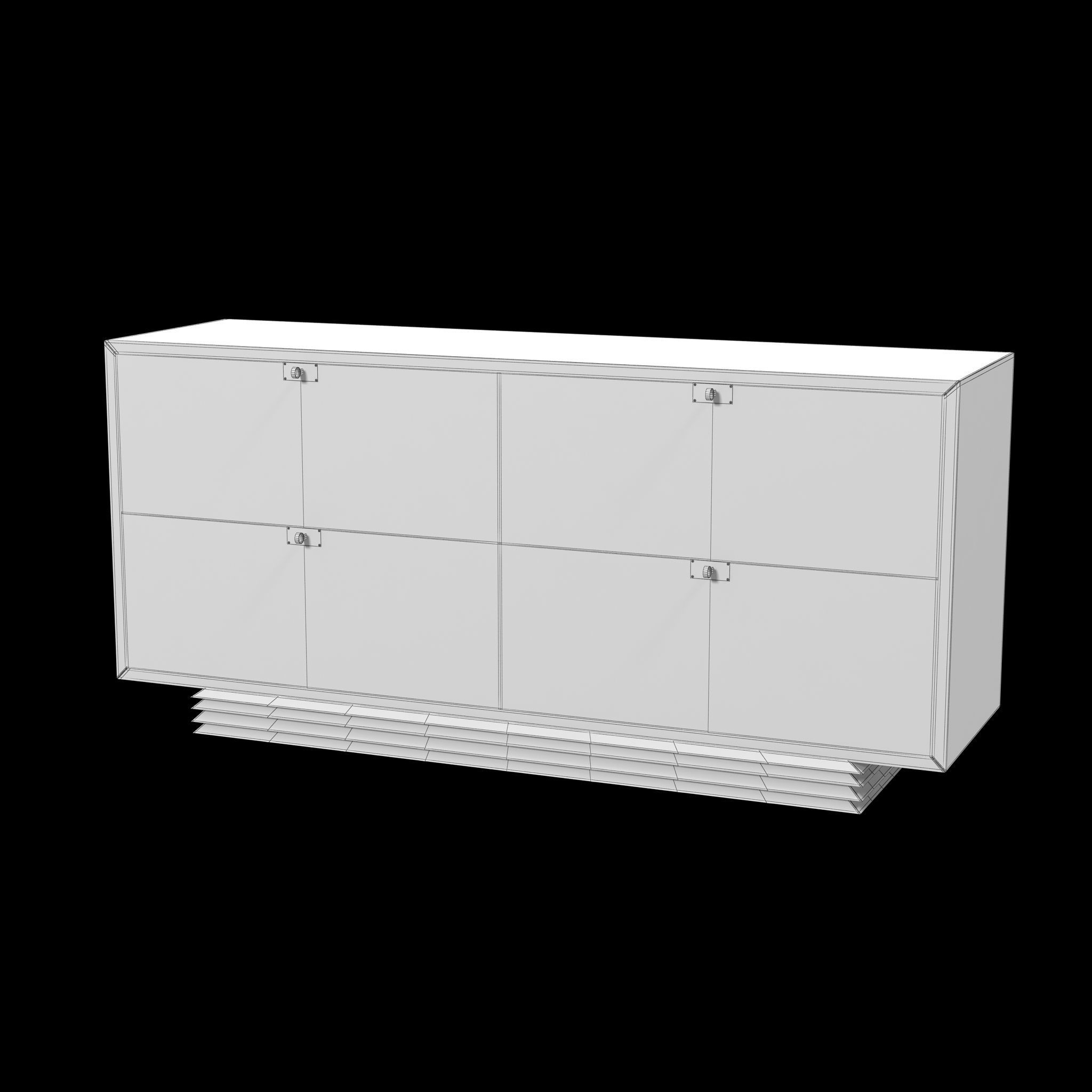 Elitis La Baie De Anges Buffet Low-poly 3D model_18