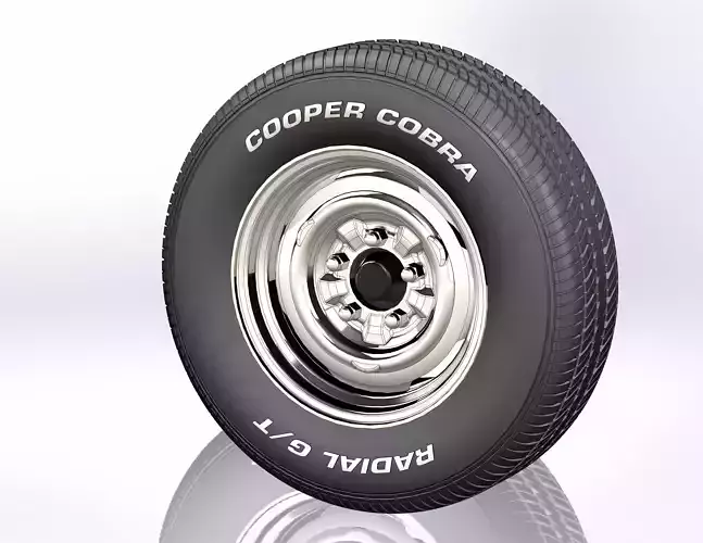 Wheels for scale model of Chevy 1955-57