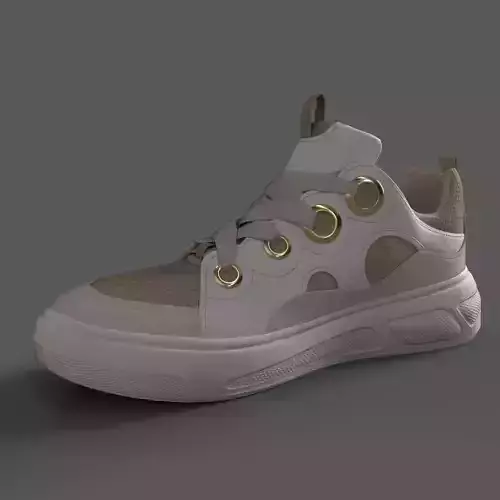 ASOS Duty Skate Sneakers-Beige