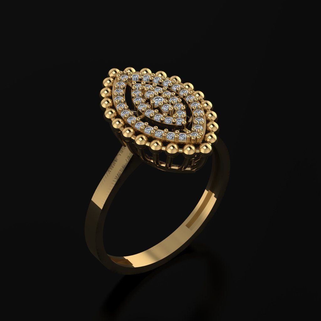 RING SIZE 18 NEW MODEL -GOLD PARK 3D print model_2