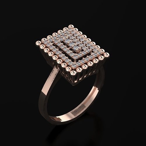RING SIZE 18 NEW MODEL -GOLD PARK 3D print model