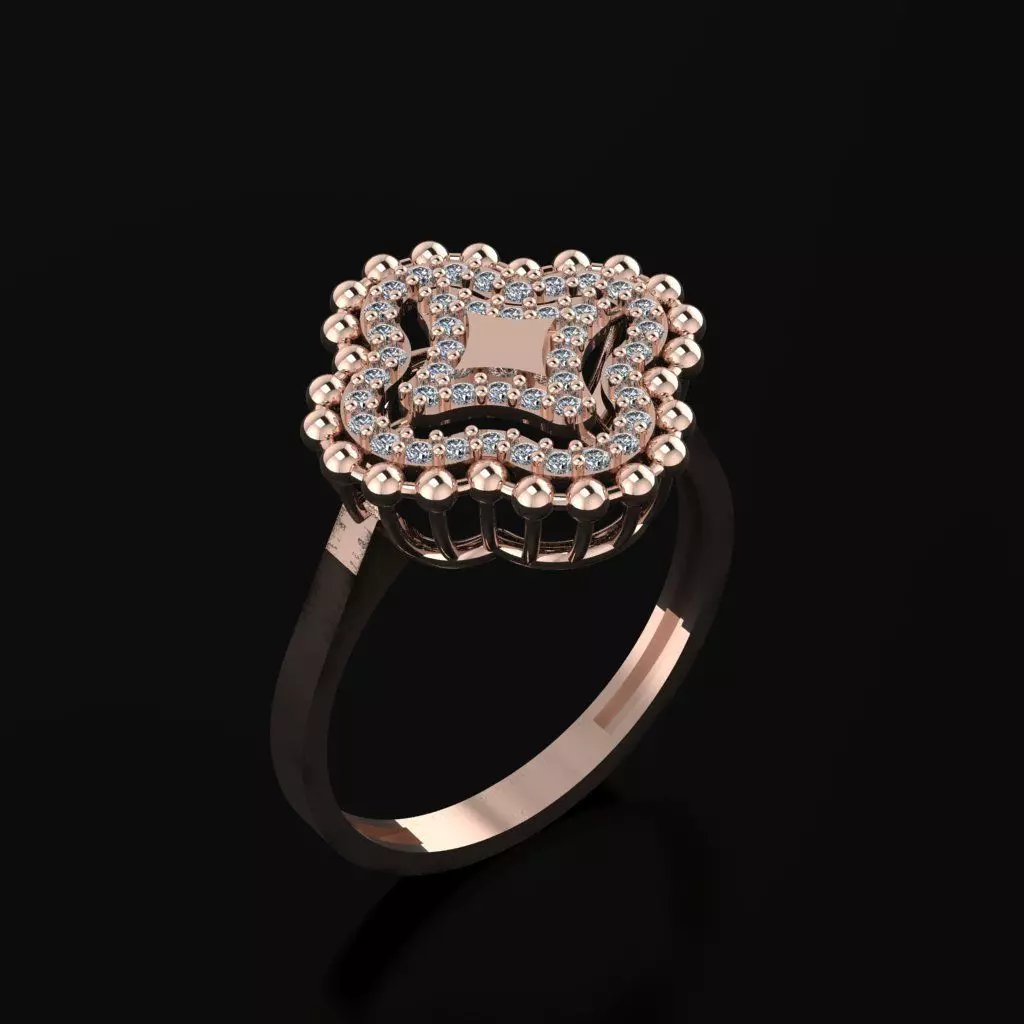 RING SIZE 18 NEW MODEL -GOLD PARK 3D print model