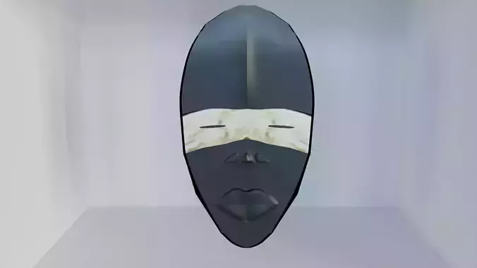 African mask ivory coast