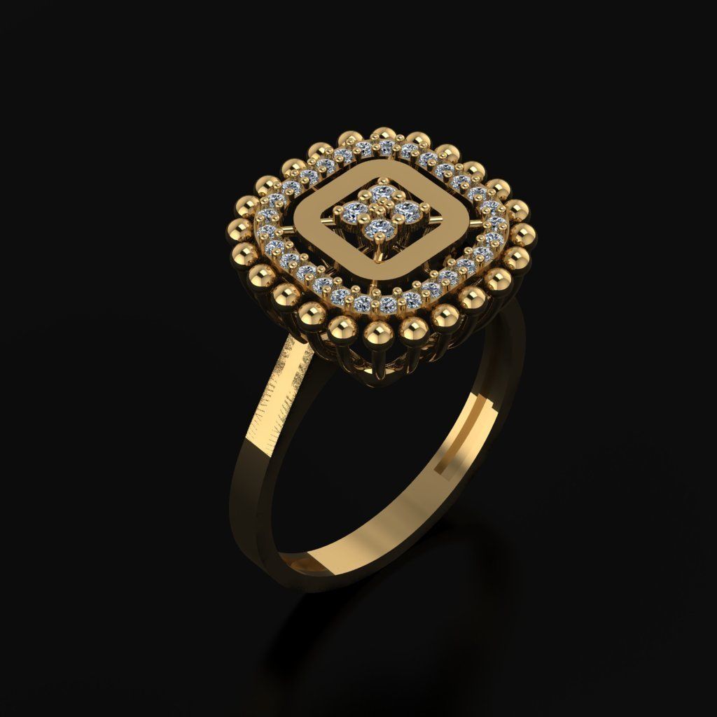 RING SIZE 18 NEW MODEL -GOLD PARK 3D print model_2