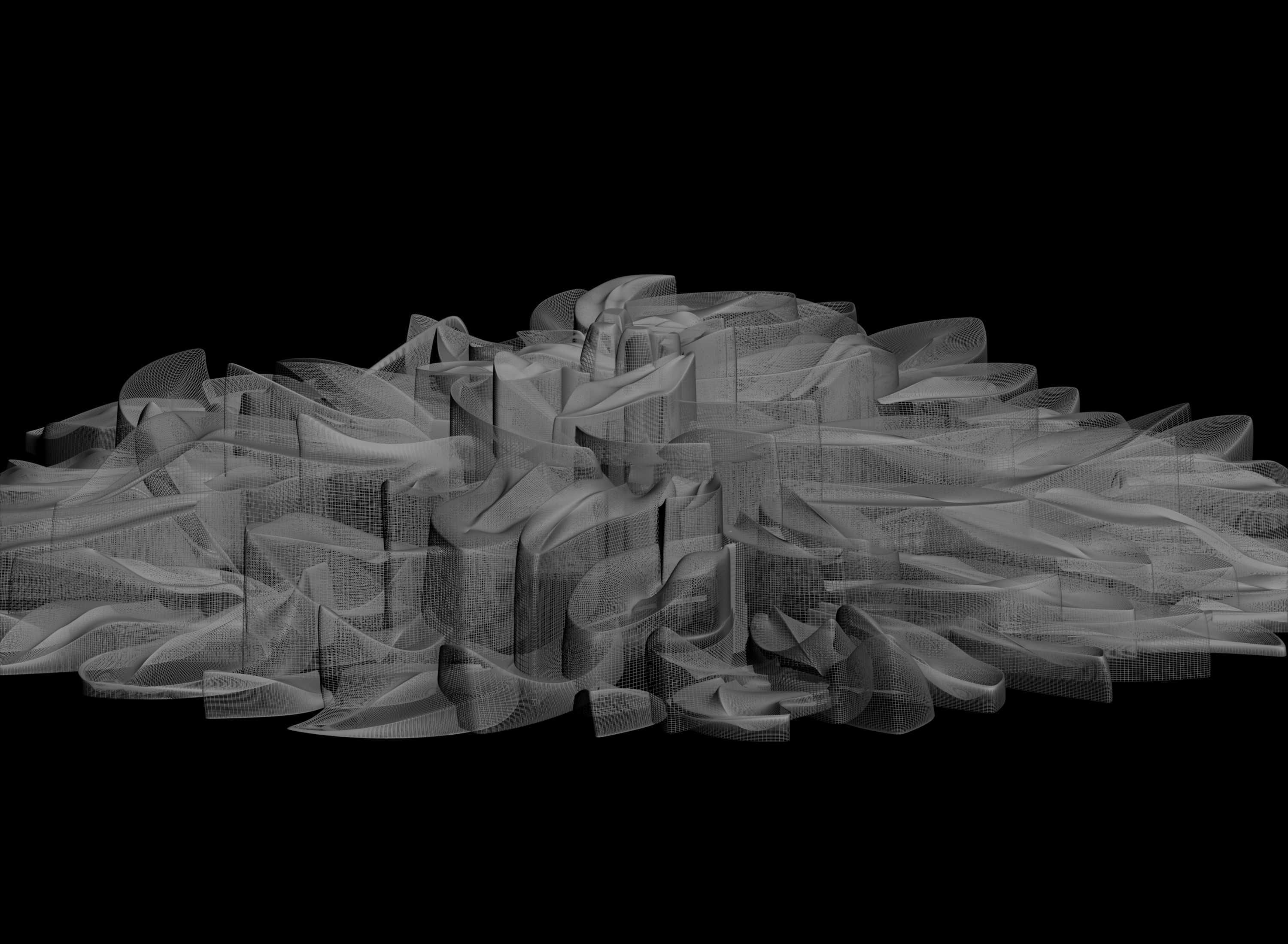 3D stl model of a flower for CNC router 3D print model_4