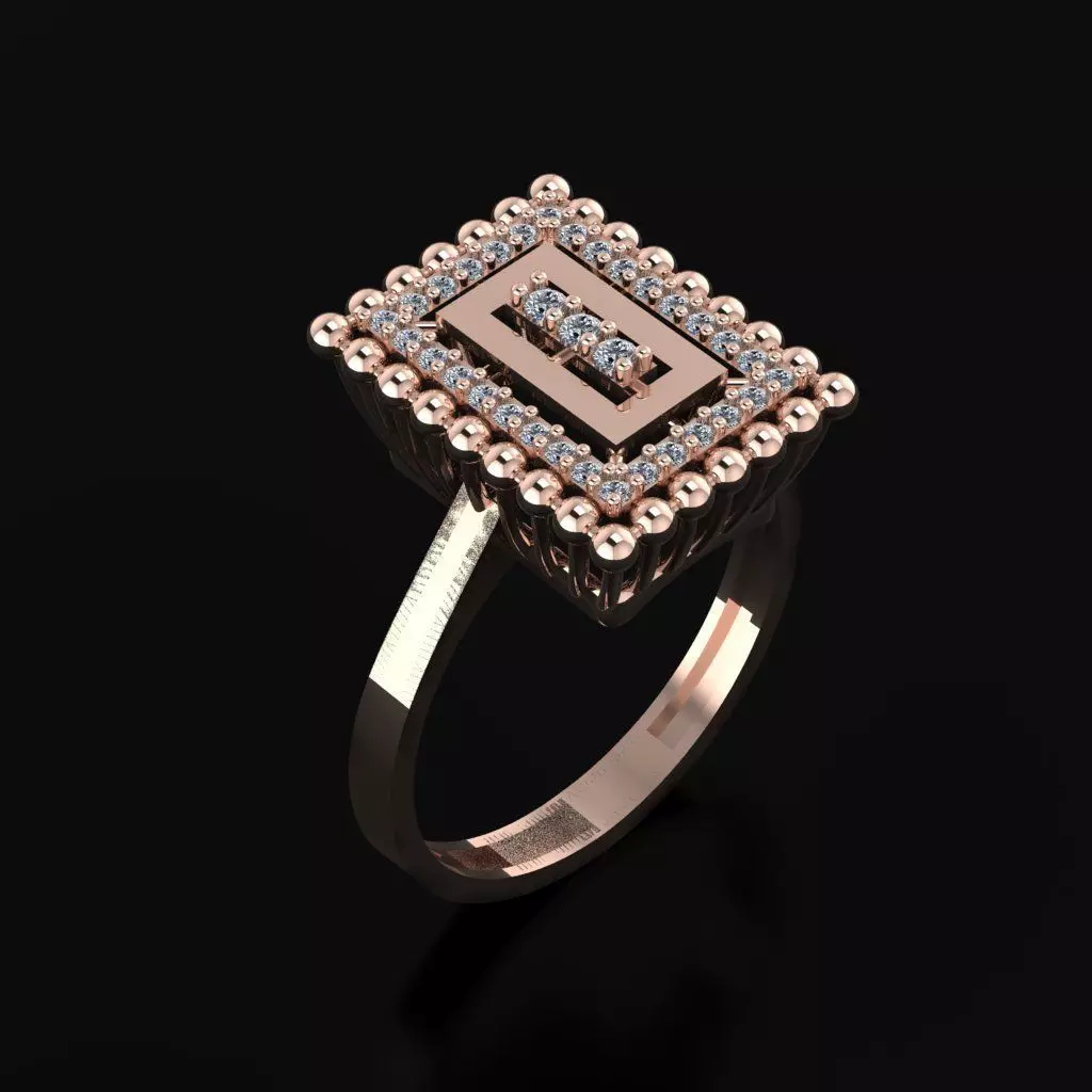 RING SIZE 18 NEW MODEL -GOLD PARK 3D print model_0