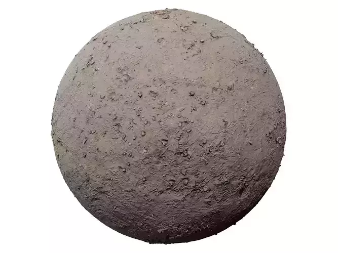 Gravel sand Terrain PBR