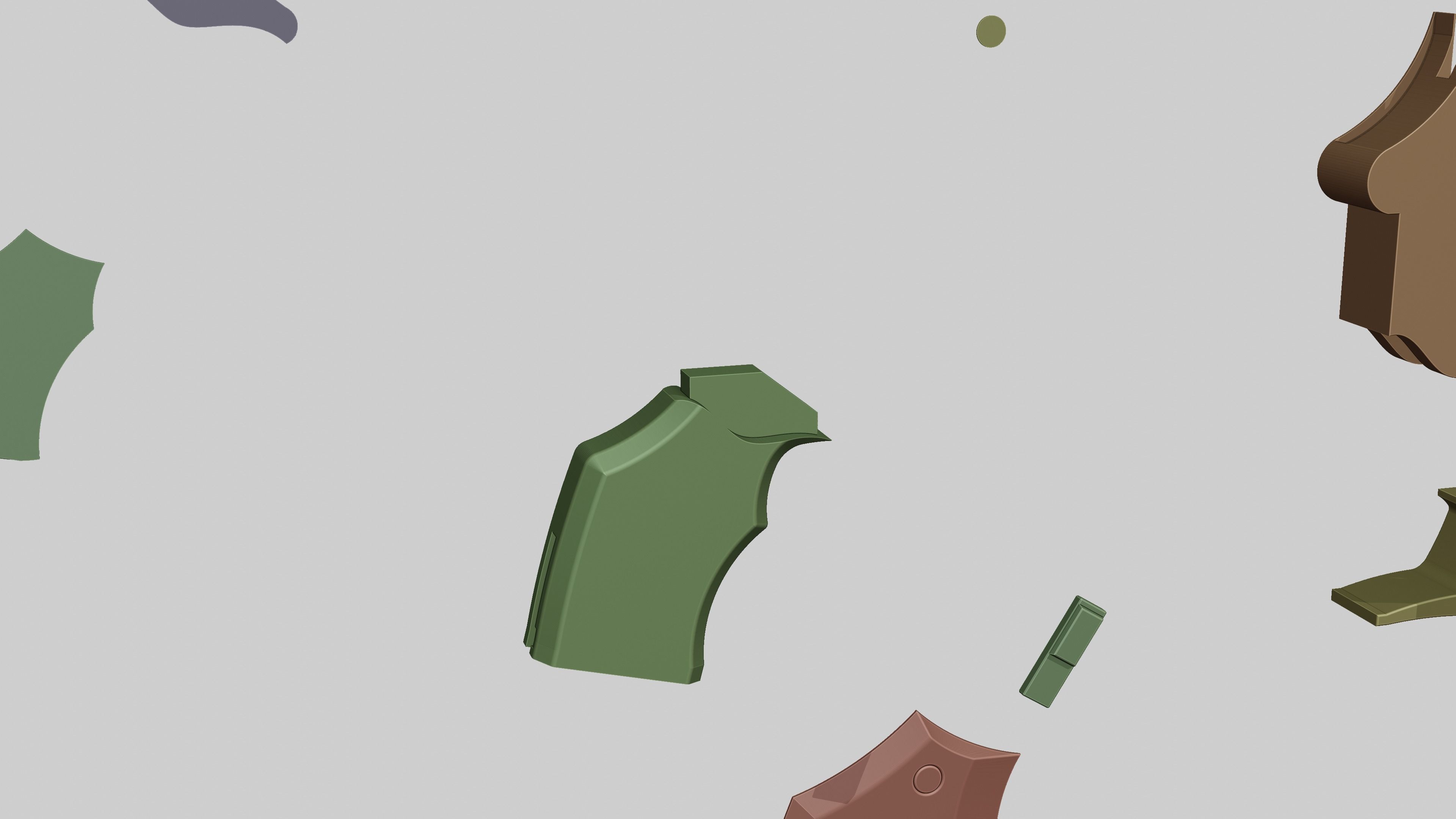 BILLY KID REVOLVERS - ZENLESS ZONE ZERO 3D print model_16