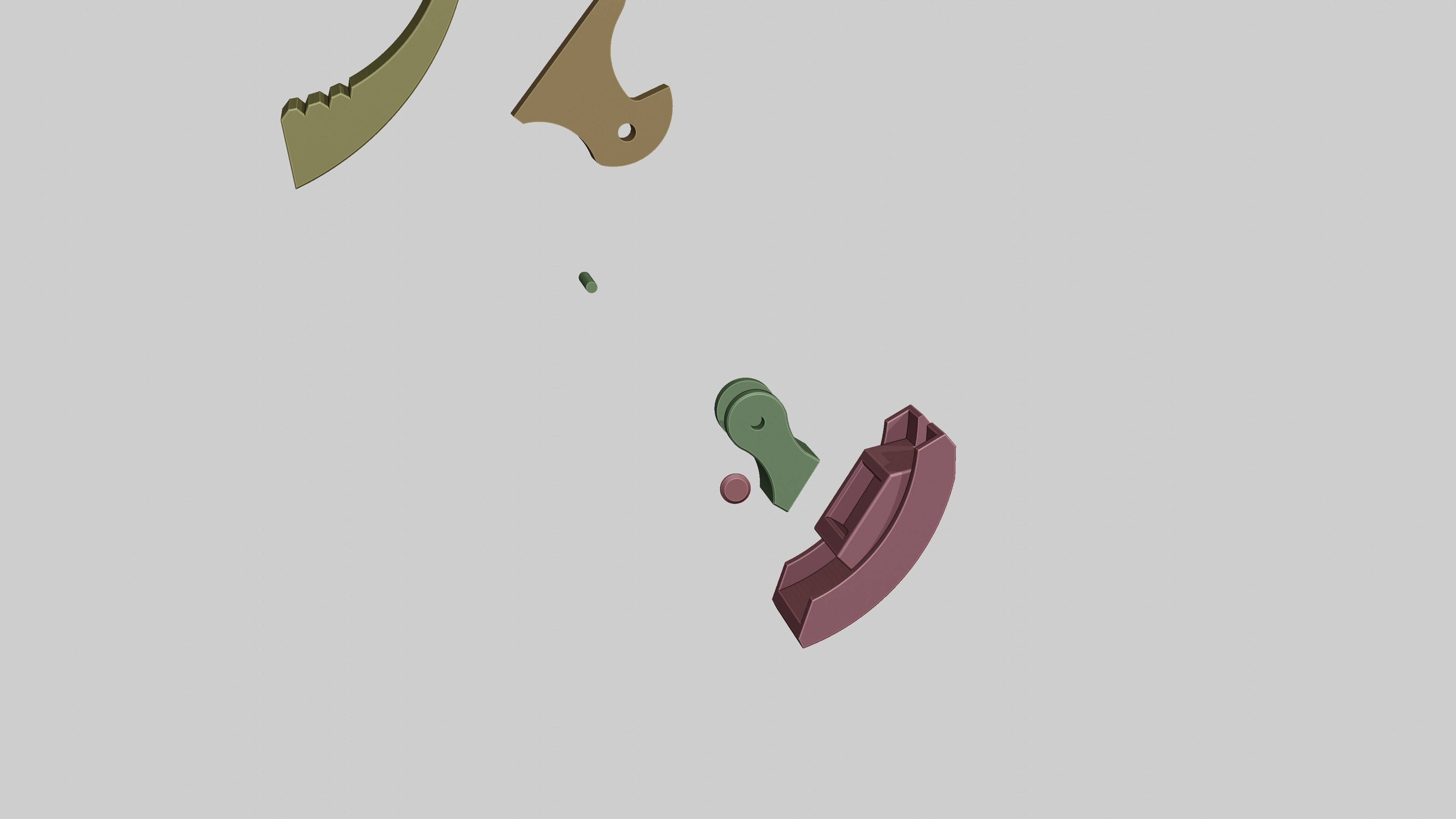 BILLY KID REVOLVERS - ZENLESS ZONE ZERO 3D print model_12