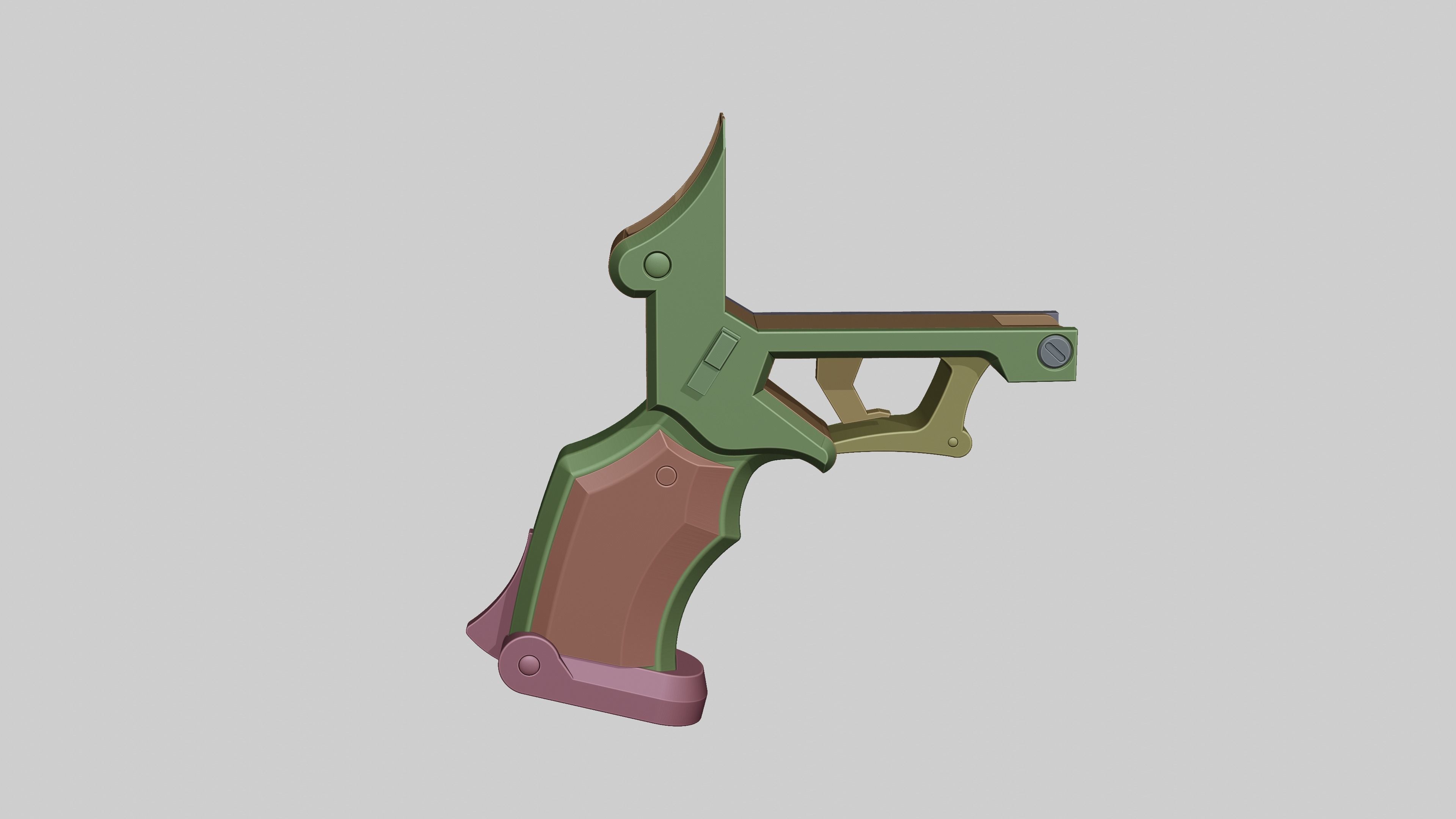 BILLY KID REVOLVERS - ZENLESS ZONE ZERO 3D print model_17