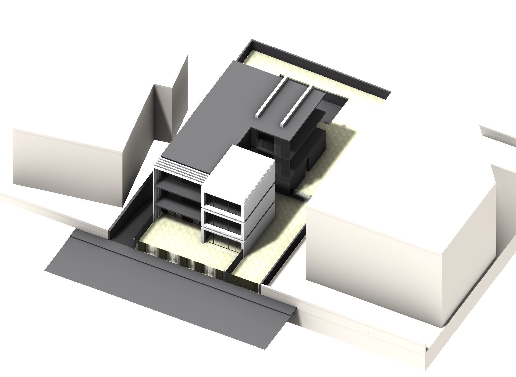 Luxury House Complex 3D model_3