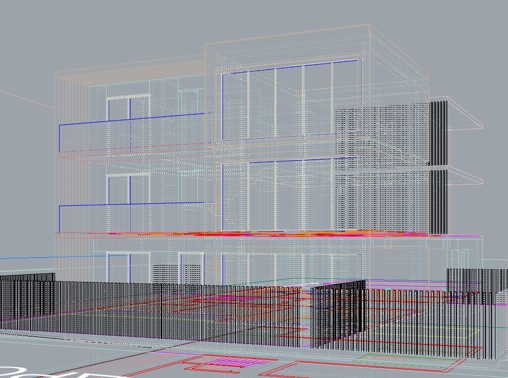 Luxury House Complex 3D model_9