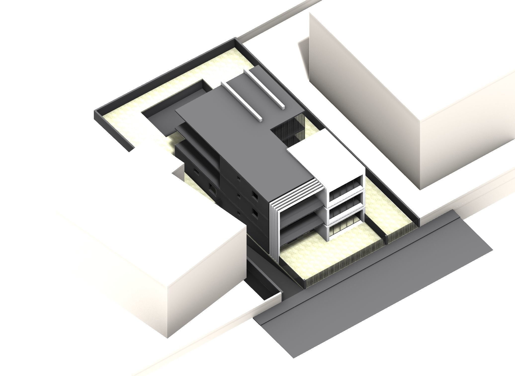Luxury House Complex 3D model_6