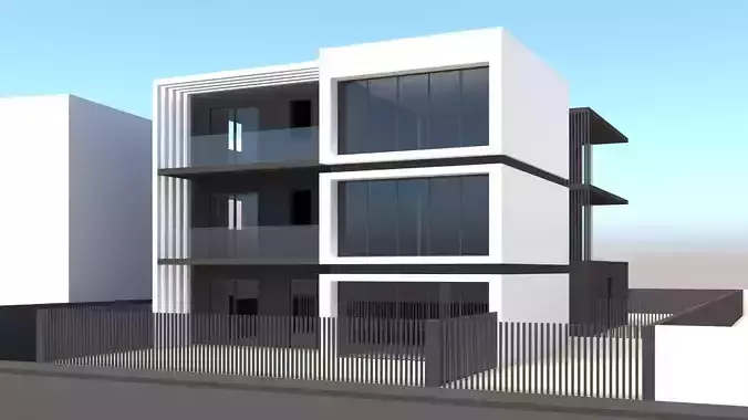 Luxury House Complex 3D model