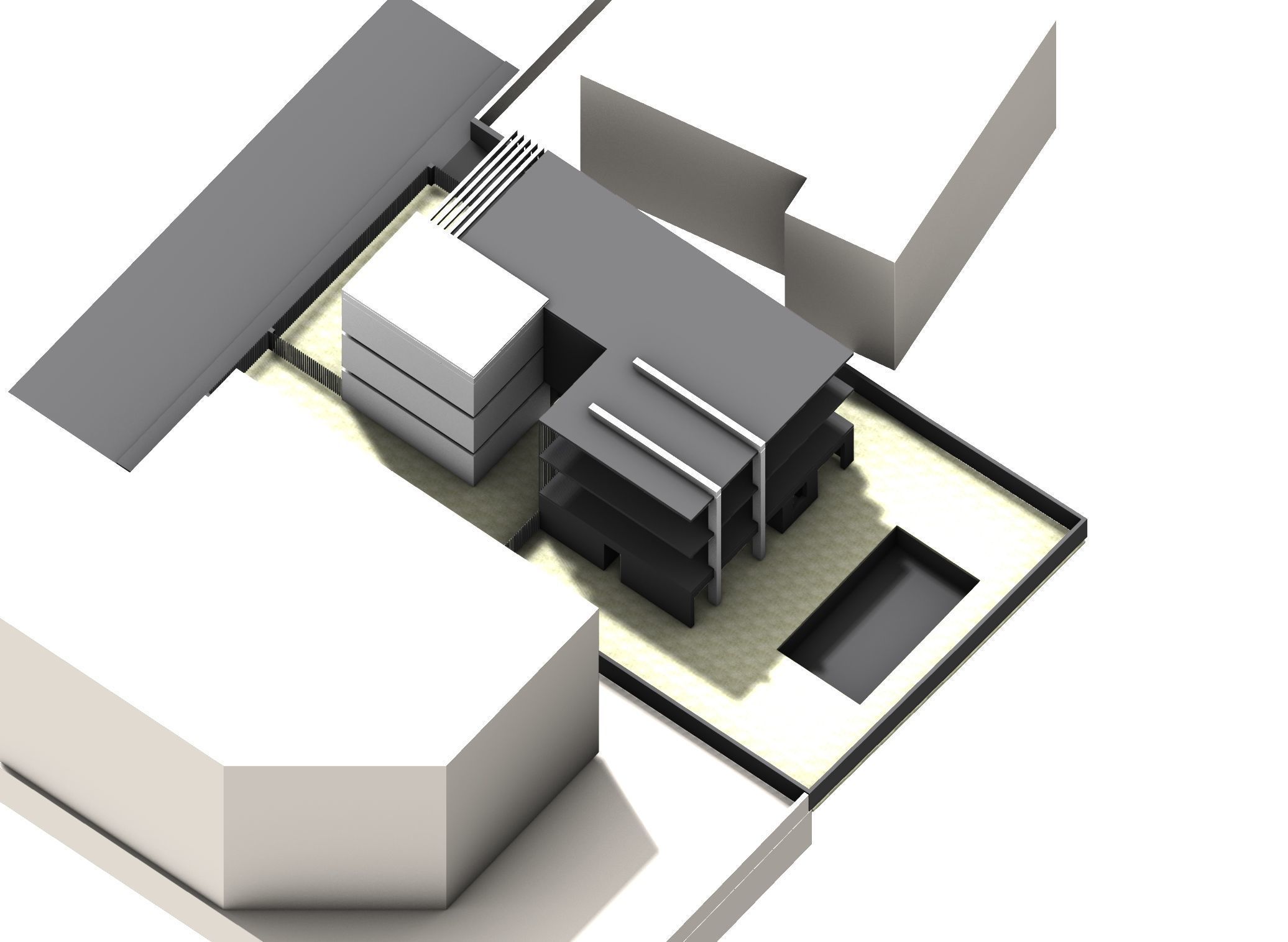 Luxury House Complex 3D model_4